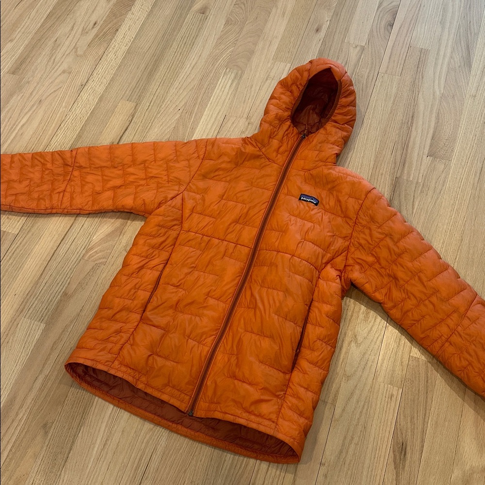 NWT Patagonia Men's Micro Puff Hoody Jacket - Redtail Rust - M